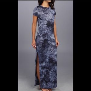 EUC MICHAEL Michael Kors linen tie dye tee dress